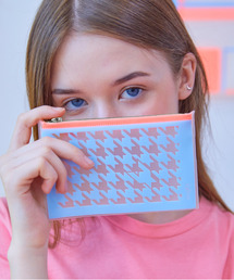 lightree（ライツリー）の「〈Lightree ライツリー〉Nalthini hope pouch S/ナルシニー ホープ ポーチ S HOUNDSTOOTH POUCH S/ハウントゥースポーチ S（ポーチ）」