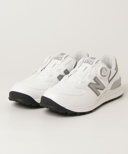 新品未使用タグ付き❤New Balance 574 ゴルフシューズ BOA☆ ニューバランス ゴルフシューズ 574 v3 SL BOA WGBS574 スパイク
