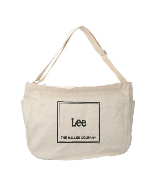 Lee(リー)の「Lee elf 帆布ショルダーバッグ(ショルダーバッグ・レディース・ブラウン/ホワイト/ブラック/グレー・FREE)」の2枚目の写真