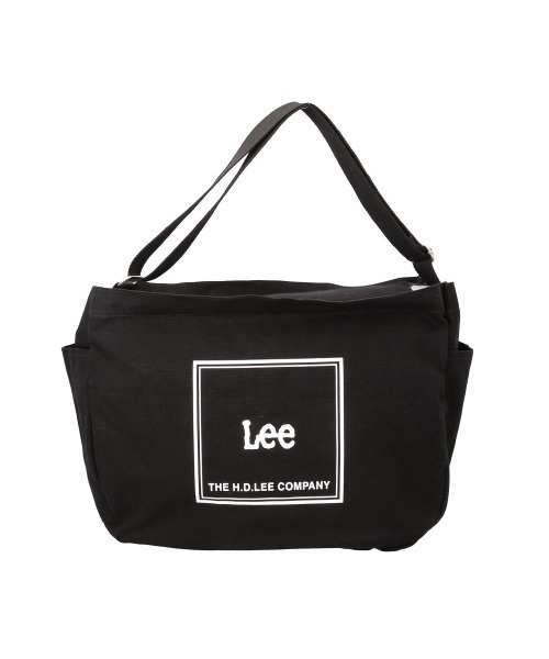 Lee(リー)の「Lee elf 帆布ショルダーバッグ(ショルダーバッグ・レディース・ブラウン/ホワイト/ブラック/グレー・FREE)」の1枚目の写真