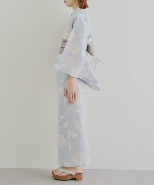 Chico(チコ)の「【浴衣2025】サンカヨウ(浴衣・レディース・ブルー・FREE)」の11枚目の写真