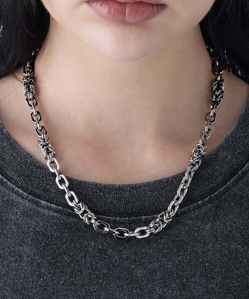 ネックレスセット 多様なデザイン VELNUS】Surgical stainless steel combination short chain