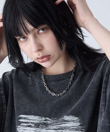 VELNUS（ベルナス）の「【VELNUS】Surgical stainless steel combination short chain necklace/サージカルステンレスコンビショートチェーンネックレス（ネックレス）」