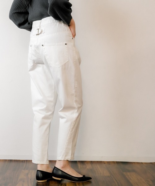 RCD（アールシーディー）の「【高身長･大きいサイズ対応/6サイズ展開】サルエルデニムパンツ（デニムパンツ・レディース・ネイビー/ホワイト/ブルー/ワンウォッシュ・S/M/L/LL/3L/4L）」の21枚目の写真