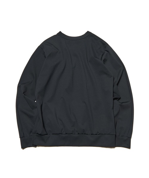 SOPHNET.(ソフネット)の「TAUT PONTE CREWNECK TOP(スウェット・メンズ・ブラック/セージグリーン・2/3/4/5/1)」の5枚目の写真