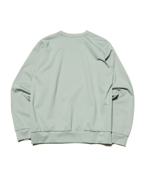 SOPHNET.(ソフネット)の「TAUT PONTE CREWNECK TOP(スウェット・メンズ・ブラック/セージグリーン・2/3/4/5/1)」の3枚目の写真