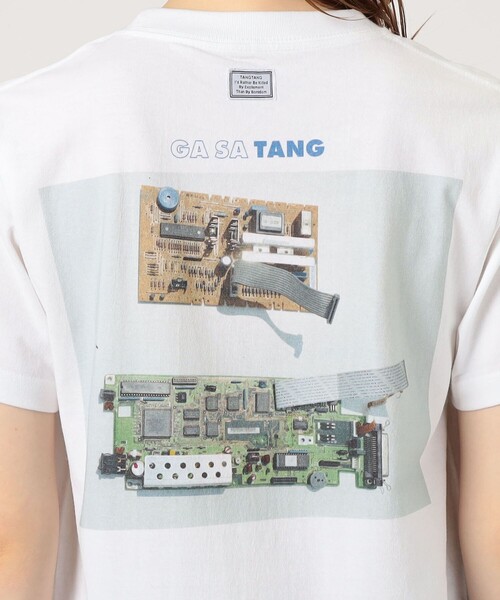 TANGTANG（タンタン）の「TANGTANG CASATANG Tシャツ（Tシャツ/カットソー・レディース・ホワイト系その他・XS）」の11枚目の写真