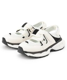 Mi-je（ミジェ）の「メッシュテープサンダル【韓国ファッション】（サンダル）」