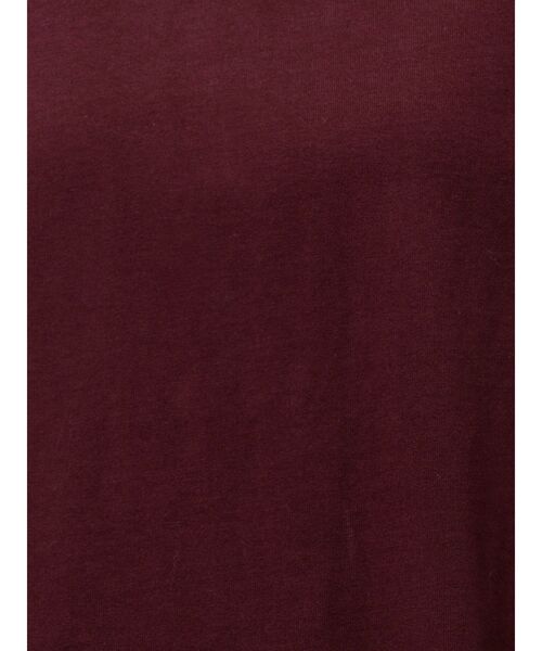 ELENDEEK（エレンディーク）の「テックマテリアルタックカットソー【速乾/汗シミ防止】（Tシャツ/カットソー・レディース・ボルドー/オフホワイト/チャコールグレー・FREE）」の8枚目の写真