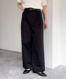 fredy emue | ツータックワイドストレートチノパンツ(チノパンツ)