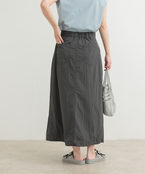 新品タグ付き　かぐれ　キュプラスカート　アーバンリサーチドアーズ かぐれ 新品タグ付き コットンコクーンスカート アーバン