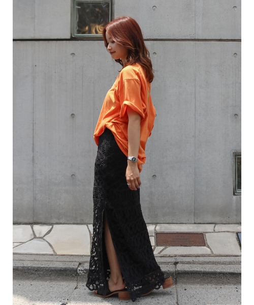 Ungrid（アングリッド）の「バテンレーススカート（スカート・レディース・ブラック/オフホワイト・FREE）」の13枚目の写真