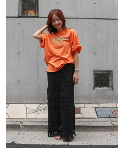 Ungrid（アングリッド）の「バテンレーススカート（スカート・レディース・ブラック/オフホワイト・FREE）」の15枚目の写真