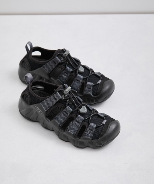 KEEN HYPERPORT H2 ブラック Men's Hyperport H2 Sandal | Black/Steel Grey | KEEN Footwear