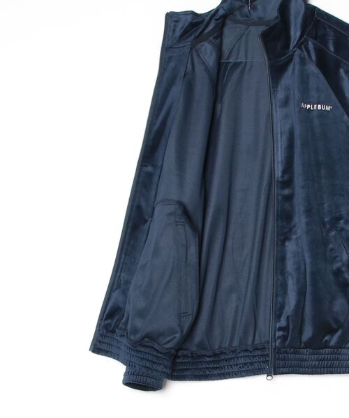 APPLEBUM(アップルバム)の「Velour Track Jacket(ブルゾン・メンズ・ブラック/ネイビー・LARGE/X-LARGE/MEDIUM)」の9枚目の写真