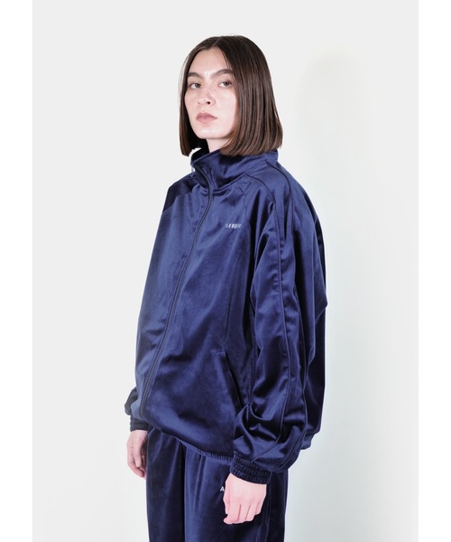 APPLEBUM(アップルバム)の「Velour Track Jacket(ブルゾン・メンズ・ブラック/ネイビー・LARGE/X-LARGE/MEDIUM)」の8枚目の写真