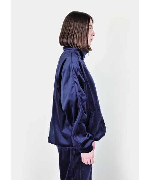 APPLEBUM(アップルバム)の「Velour Track Jacket(ブルゾン・メンズ・ブラック/ネイビー・LARGE/X-LARGE/MEDIUM)」の7枚目の写真