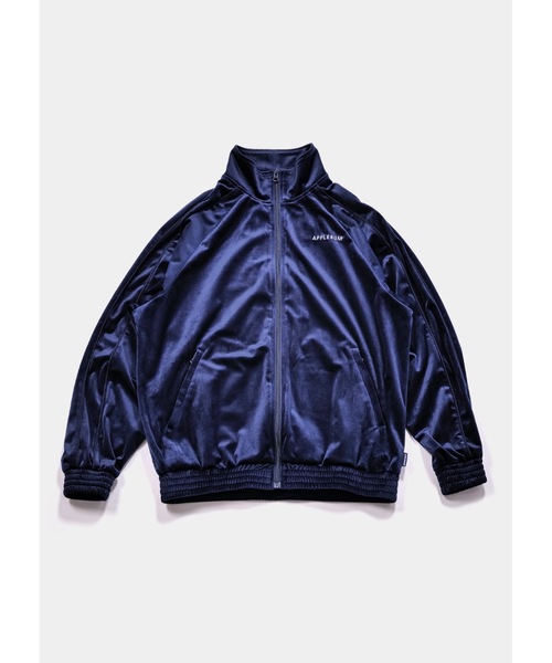 APPLEBUM(アップルバム)の「Velour Track Jacket(ブルゾン・メンズ・ブラック/ネイビー・LARGE/X-LARGE/MEDIUM)」の3枚目の写真