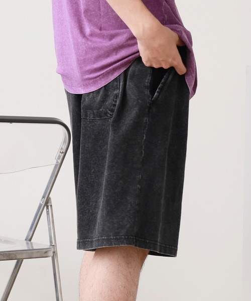 ROOPTOKYO（ループトウキョウ）の「スウェットハーフパンツ（スウェットパンツ・メンズ・グレー/ブラック/ダークブラウン・L/M）」の12枚目の写真