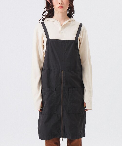 BEAMS BOY（ビームスボーイ）の「【1/15再値下げ】ワーク エプロン ワンピース（ワンピース・レディース・チャコールグレー/ブラウン系その他4・ONE SIZE）」の7枚目の写真