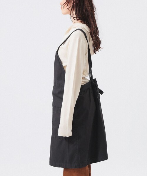 BEAMS BOY（ビームスボーイ）の「【1/15再値下げ】ワーク エプロン ワンピース（ワンピース・レディース・チャコールグレー/ブラウン系その他4・ONE SIZE）」の8枚目の写真