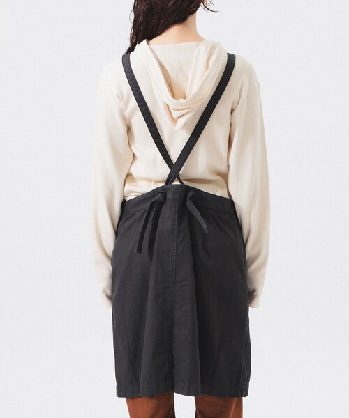 BEAMS BOY（ビームスボーイ）の「【1/15再値下げ】ワーク エプロン ワンピース（ワンピース・レディース・チャコールグレー/ブラウン系その他4・ONE SIZE）」の9枚目の写真