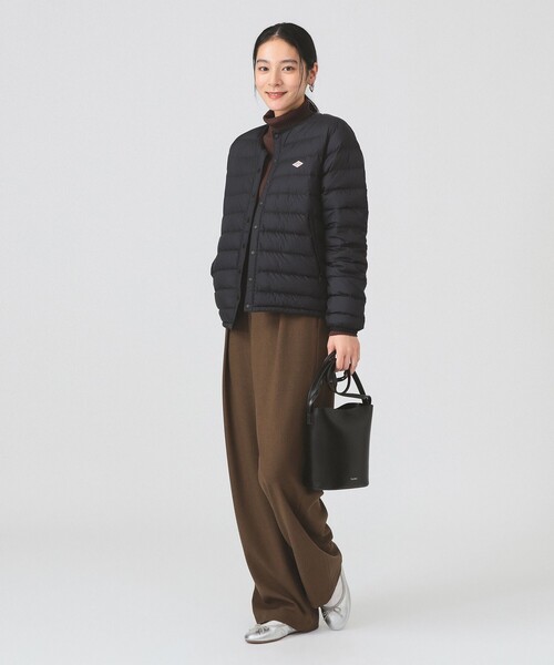 DANTON（ダントン）の「DANTON / CREWNECK INNER DOWN JACKET 25AW（ダウンジャケット/コート・レディース・ブラック/オフホワイト・SMALL/MEDIUM）」の11枚目の写真