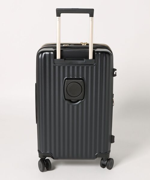 ROYAL PARTY(ロイヤルパーティー)の「【ROYAL PARTY/ロイヤルパーティー】 カップホルダー付き キャリーケース 55L(63L)(スーツケース/キャリーバッグ・レディース・オフホワイト/ネイビー/ブラック・FREE)」の5枚目の写真