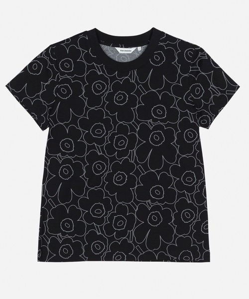 marimekko(マリメッコ)の「Heleys Piirto Unikko / t-shirt(Tシャツ/カットソー・レディース・ブラック・SMALL/MEDIUM/X-SMALL/LARGE/X-LARGE)」の6枚目の写真