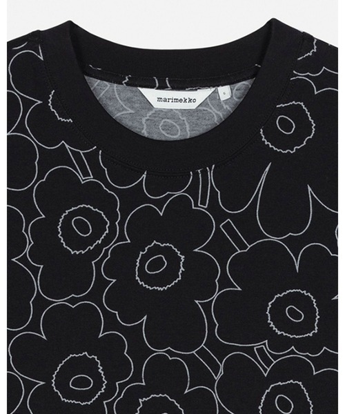 marimekko(マリメッコ)の「Heleys Piirto Unikko / t-shirt(Tシャツ/カットソー・レディース・ブラック・SMALL/MEDIUM/X-SMALL/LARGE/X-LARGE)」の8枚目の写真
