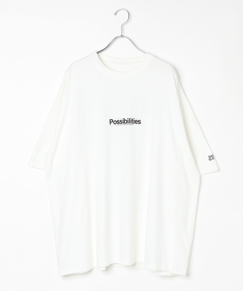 AMERICAN RAG CIE(アメリカンラグシー)の「【AMERICAN RAG CIE】POSSIBILITIES TEE(ユニセックス)(Tシャツ/カットソー・メンズ・ホワイト・MEDIUM/LARGE)」の9枚目の写真