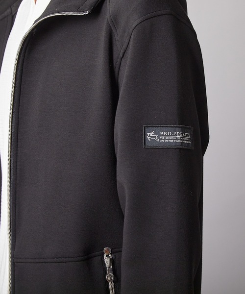 UNION STATION（ユニオンステーション）の「PRO-SPERITY別注 ジップアップ フードブルゾン（パーカー・メンズ・グレー/ブラック・LL/L/M）」の7枚目の写真