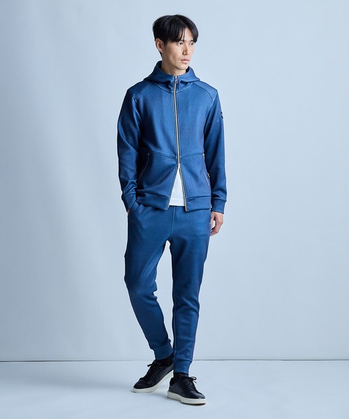 UNION STATION（ユニオンステーション）の「PRO-SPERITY別注 ジップアップ フードブルゾン（パーカー・メンズ・グレー/ブラック/ネイビー系・LL/L/M）」の15枚目の写真