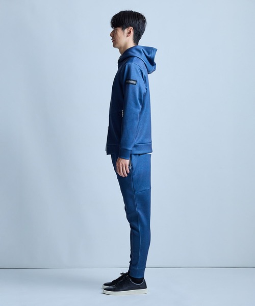 UNION STATION（ユニオンステーション）の「PRO-SPERITY別注 ジップアップ フードブルゾン（パーカー・メンズ・グレー/ブラック/ネイビー系・LL/L/M）」の14枚目の写真