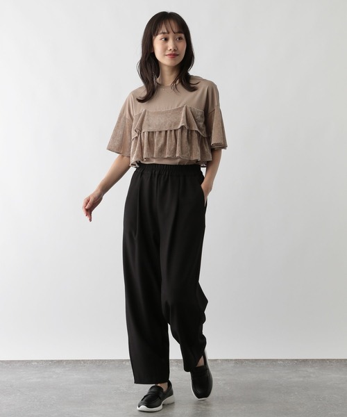 FOUND GOOD(ファウンドグッド)の「カーブイージーパンツ(その他パンツ・レディース・ブラック/ベージュ/グレー系8・L/M)」の20枚目の写真