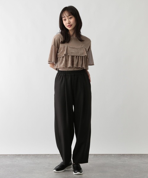 FOUND GOOD(ファウンドグッド)の「カーブイージーパンツ(その他パンツ・レディース・ブラック/ベージュ/グレー系8・L/M)」の21枚目の写真