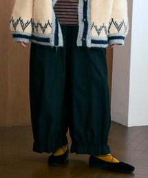 フリルヘムギャザーパンツ