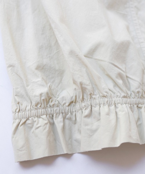 Crisp(クリスプ)の「フリルヘムギャザーパンツ(その他パンツ・レディース・ブラック/ベージュ・FREE)」の22枚目の写真