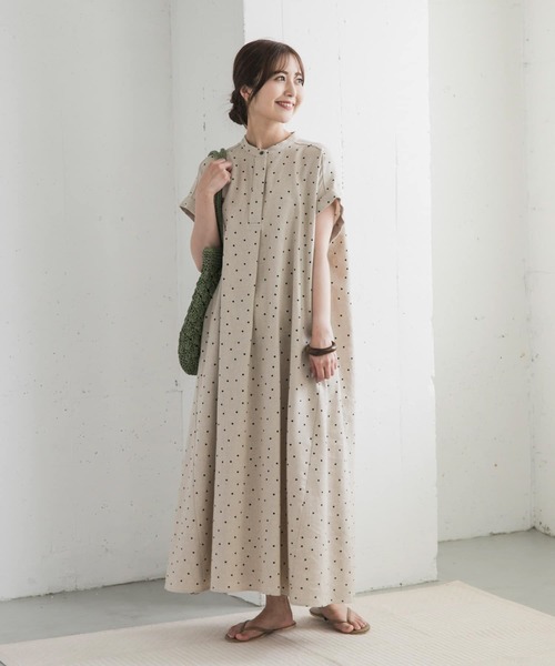 極美品♡24SSアーバンリサーチドアーズ リネンドットフレアワンピース ロング 楽天市場】【SALE／20%OFF】リネンドットフレアワンピース URBAN