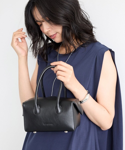 ADD CULUMN（アドカラム）の「BARNYARDSTORM / ADDCULUMN(アドカラム) / LOP ボストンBAG S 【『VERY』YouTube紹介アイテム】（ハンドバッグ・レディース・ブラック・FREE）」の8枚目の写真