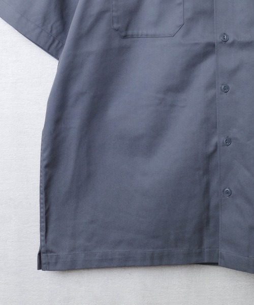 HOUSTON（ヒューストン）の「【T13】【HOUSTON】TC TWILL WORK S/S SHIRT 41074（シャツ/ブラウス・メンズ・カーキ/ブラック/チャコールグレー/オフホワイト・X-LARGE/LARGE/MEDIUM/XX-LARGE）」の19枚目の写真