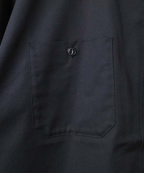 HOUSTON（ヒューストン）の「【T13】【HOUSTON】TC TWILL WORK S/S SHIRT 41074（シャツ/ブラウス・メンズ・カーキ/ブラック/チャコールグレー/オフホワイト・X-LARGE/LARGE/MEDIUM/XX-LARGE）」の5枚目の写真