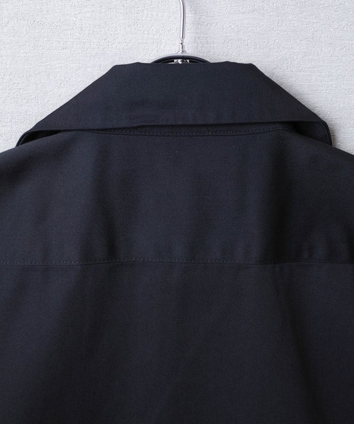 HOUSTON（ヒューストン）の「【T13】【HOUSTON】TC TWILL WORK S/S SHIRT 41074（シャツ/ブラウス・メンズ・カーキ/ブラック/チャコールグレー/オフホワイト・X-LARGE/LARGE/MEDIUM/XX-LARGE）」の9枚目の写真