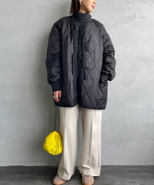 MILITARY/ミリタリー] 別注 M-65 キルティングライナージャケット