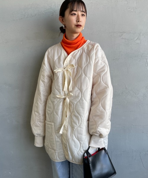 新品タグ付✨　タトラス　M-65　ミリタリージャケット　キルティングライナー　L MILITARY/ミリタリー] 別注 M-65 キルティングライナー