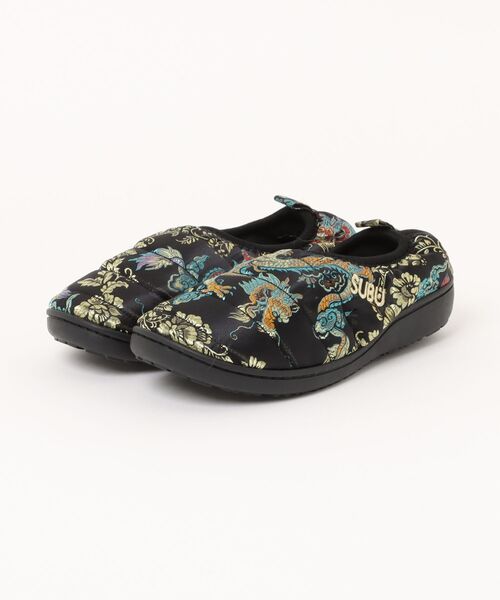 SUBU(スブ)の「SUBU-CHINADRESS(サンダル・メンズ・オフホワイト/ブラック・XX-LARGE/LARGE/MEDIUM/SMALL/X-SMALL/X-LARGE)」の2枚目の写真
