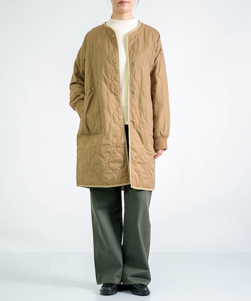 D.M.G.（ドミンゴ）の「[D.M.G. / ディーエムジー] 高密度ツイル ワークワイドパンツ（チノパンツ・レディース・オリーブ/ネイビー/アイボリー・S/L/M/SS）」の20枚目の写真