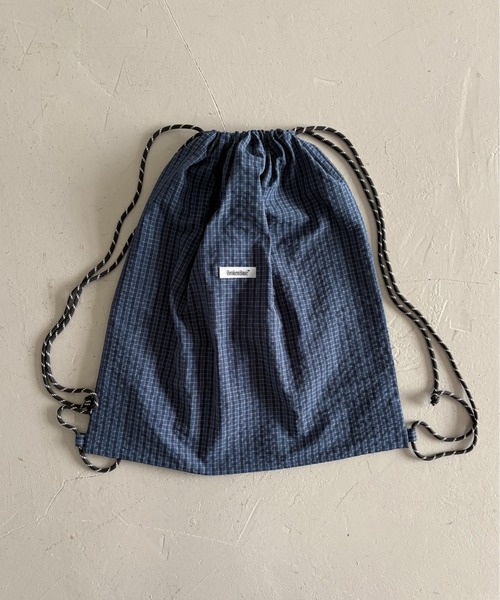 BROKEN BASE（ブロークンベース）の「Ripstop Nap Sack / リップストップナップサック（ショルダーバッグ・メンズ・グレー/ホワイト/ブルー/ネイビー/オレンジ/ターコイズブルー/ブラック・フリー）」の19枚目の写真