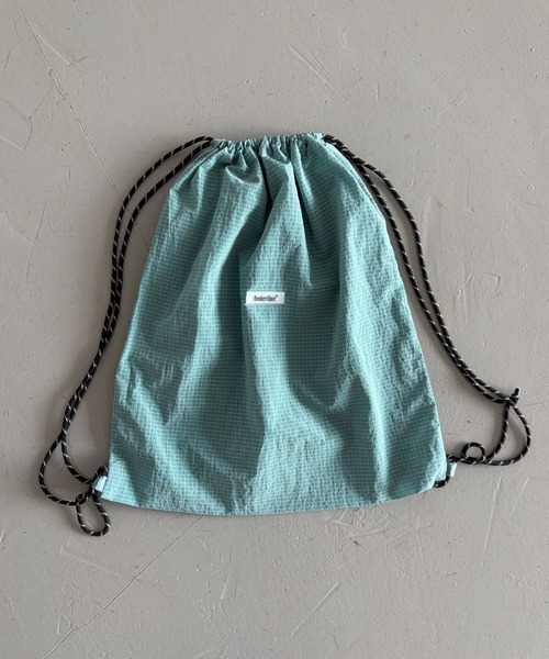 BROKEN BASE（ブロークンベース）の「Ripstop Nap Sack / リップストップナップサック（ショルダーバッグ・メンズ・グレー/ホワイト/ブルー/ネイビー/オレンジ/ターコイズブルー/ブラック・フリー）」の21枚目の写真