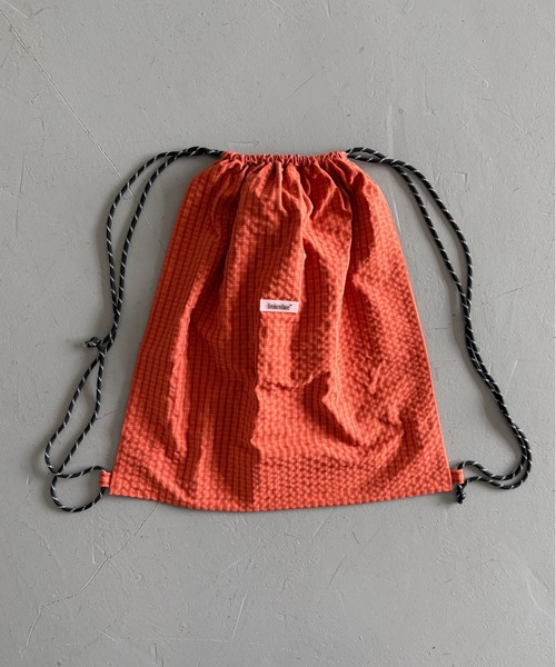 BROKEN BASE（ブロークンベース）の「Ripstop Nap Sack / リップストップナップサック（ショルダーバッグ・メンズ・グレー/ホワイト/ブルー/ネイビー/オレンジ/ターコイズブルー/ブラック・フリー）」の22枚目の写真